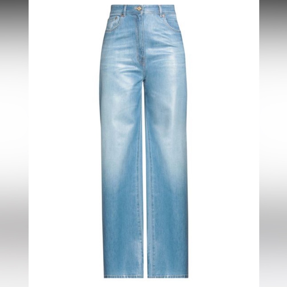 Versace Coated Jeans